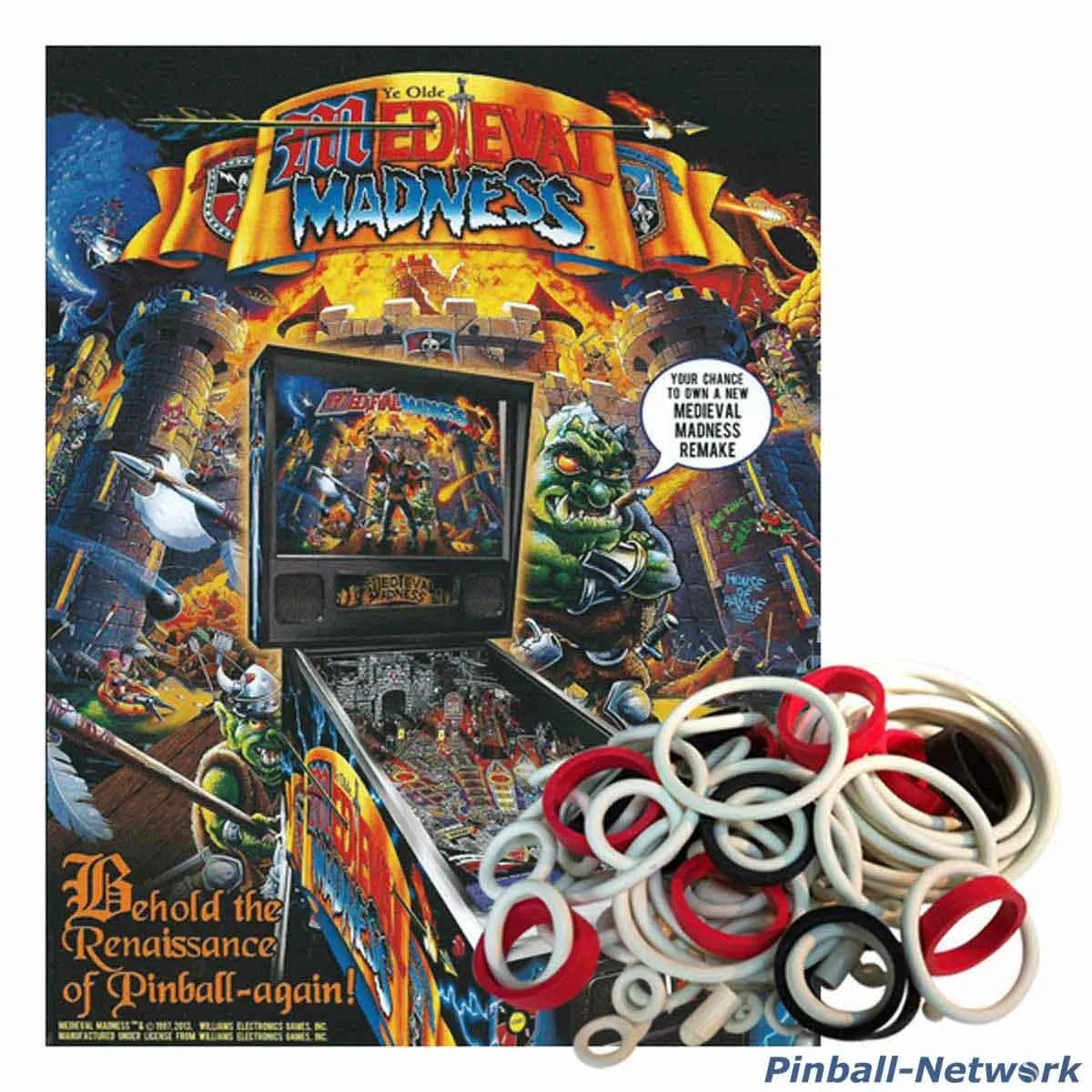 Medieval Madness Remake Gummisortiment