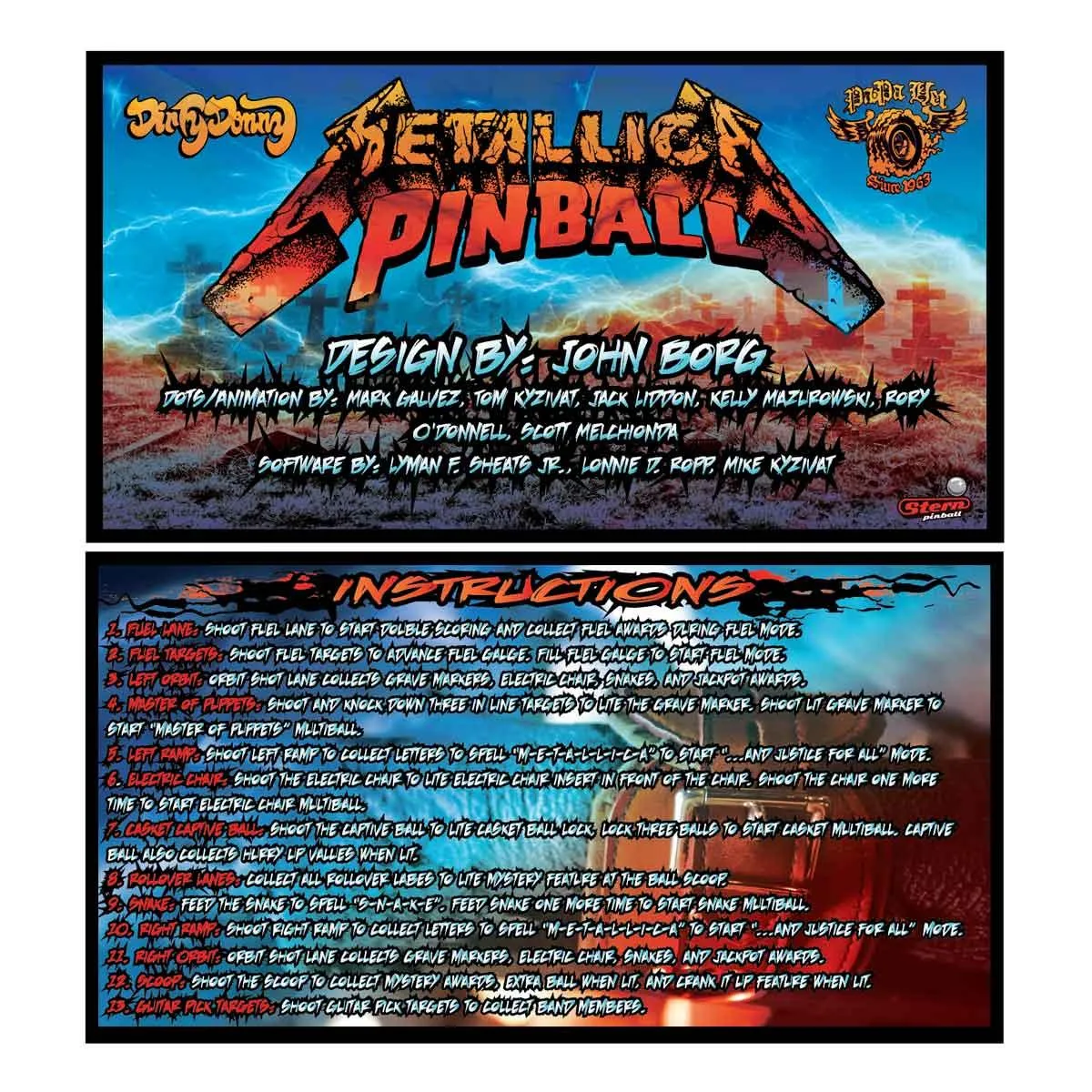 Metallica Custom Cards