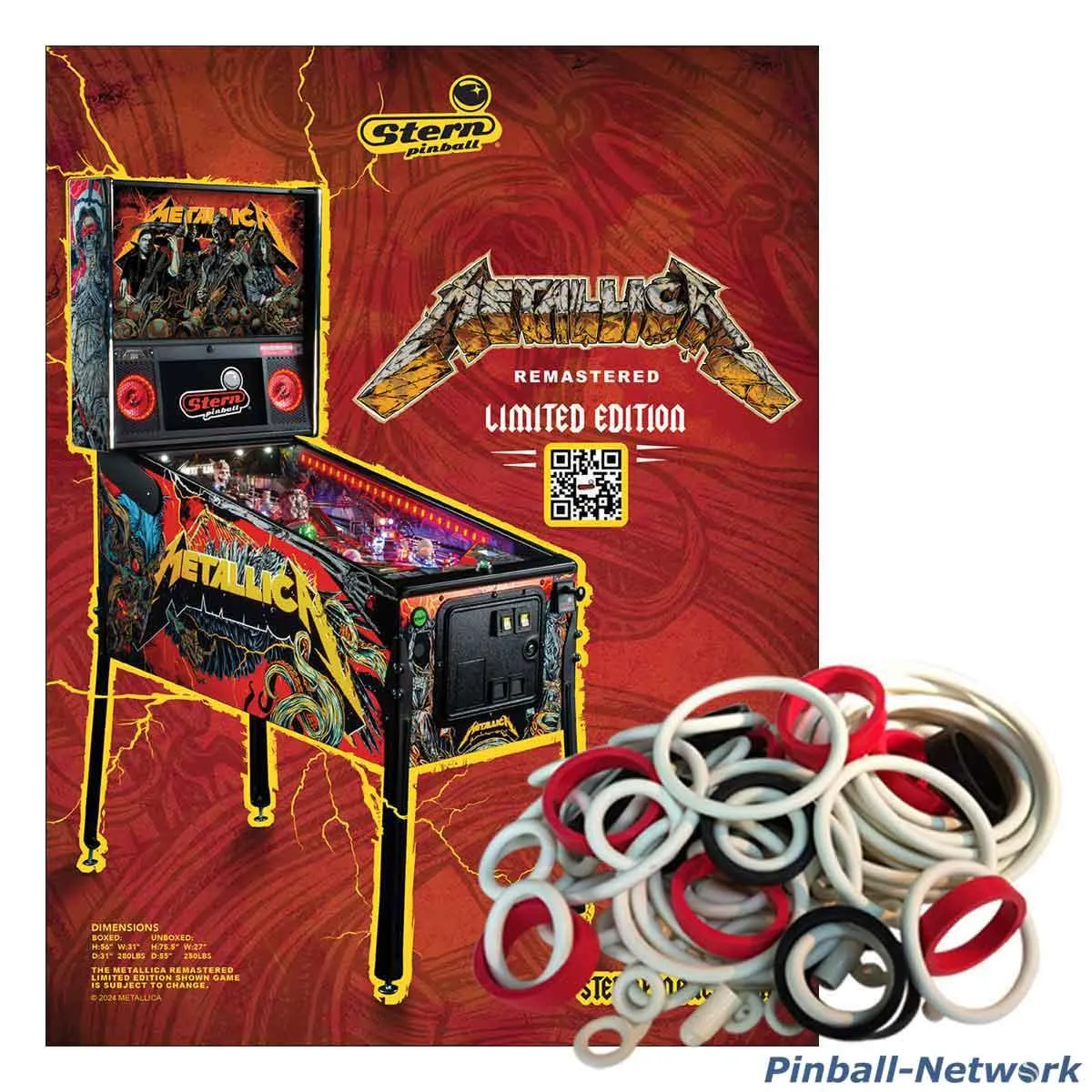 Metallica Remastered Limited Edition Gummisortiment