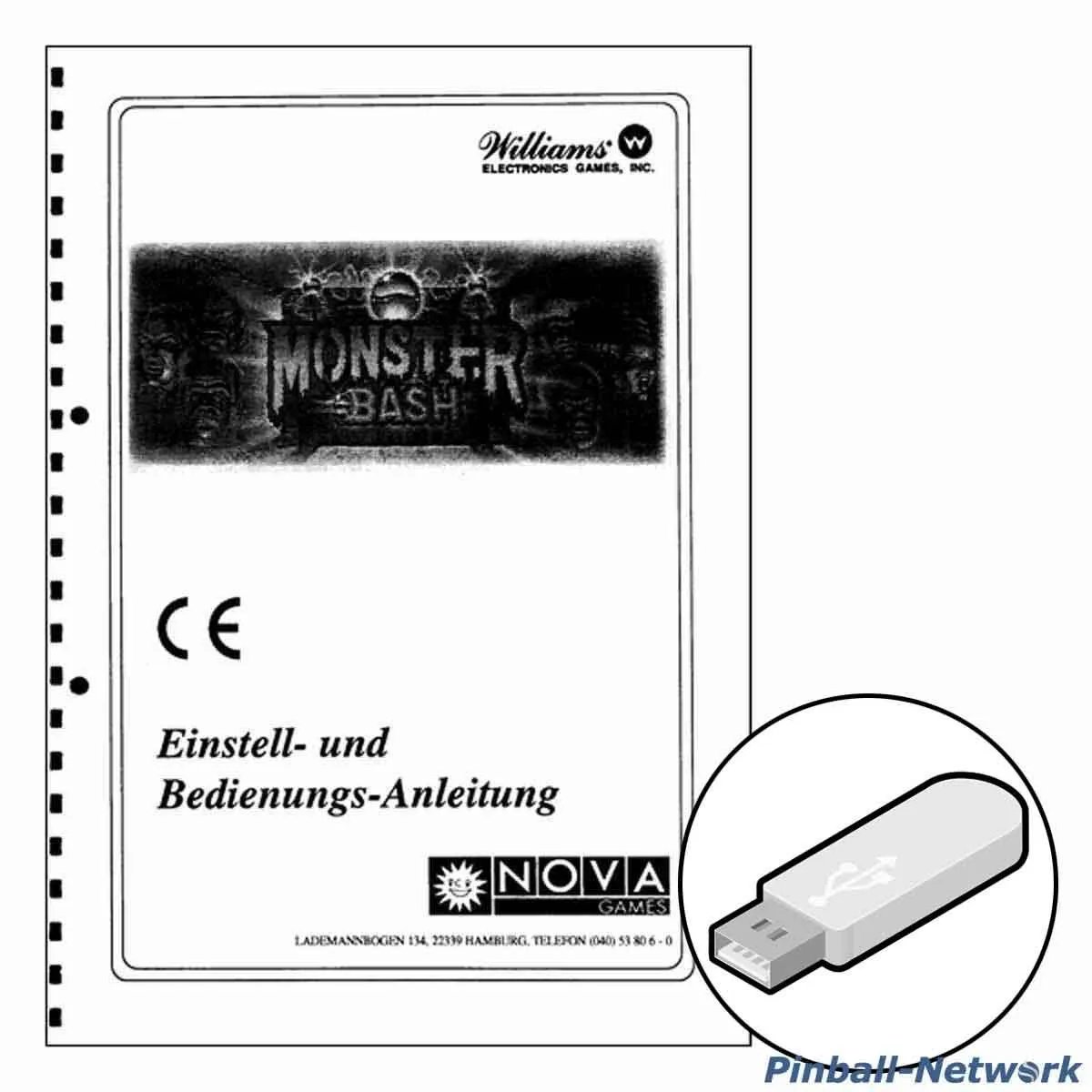 Monster Bash Einstell- und Bedienungs-Anleitung