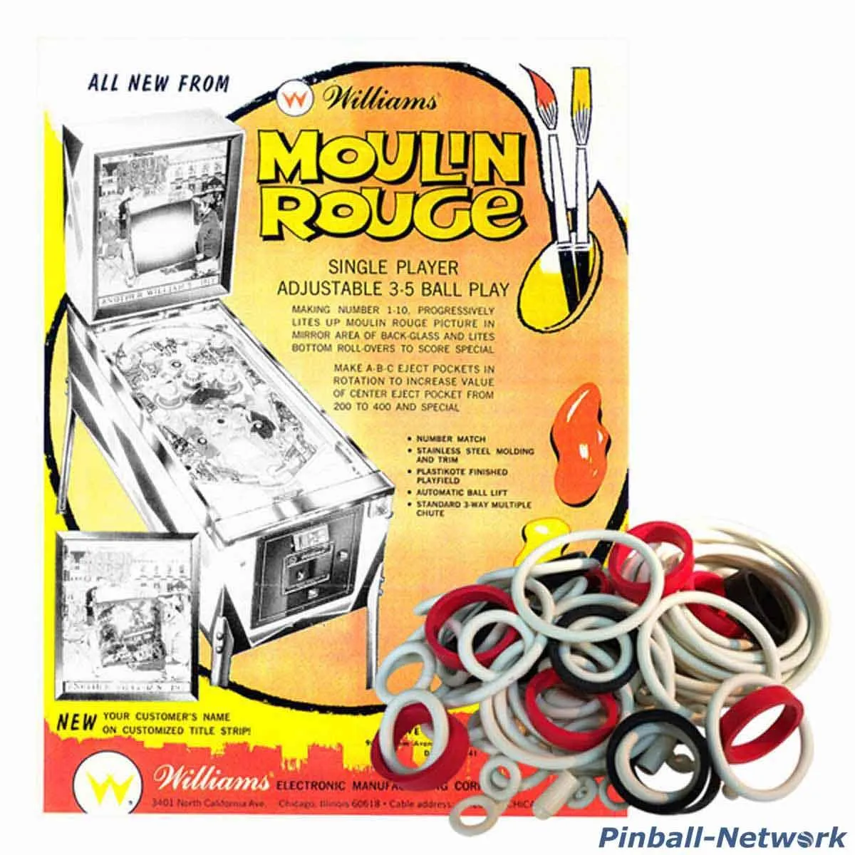 Moulin Rouge Gummisortiment