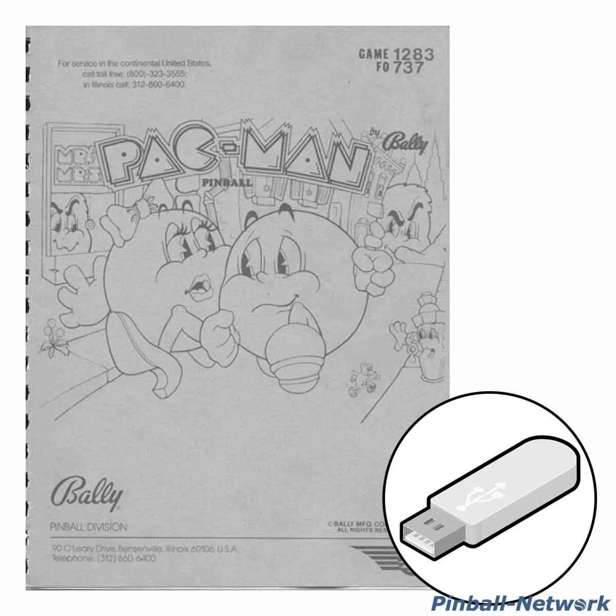 Mr. & Mrs. Pac-Man Operations Manual