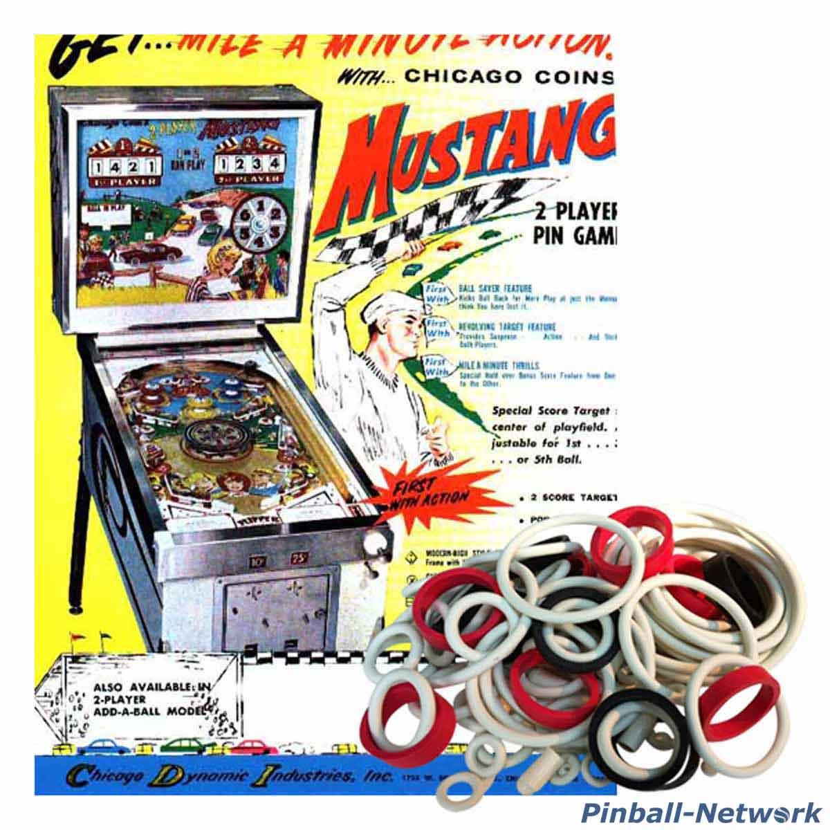 Mustang Chicago Coin Gummisortiment