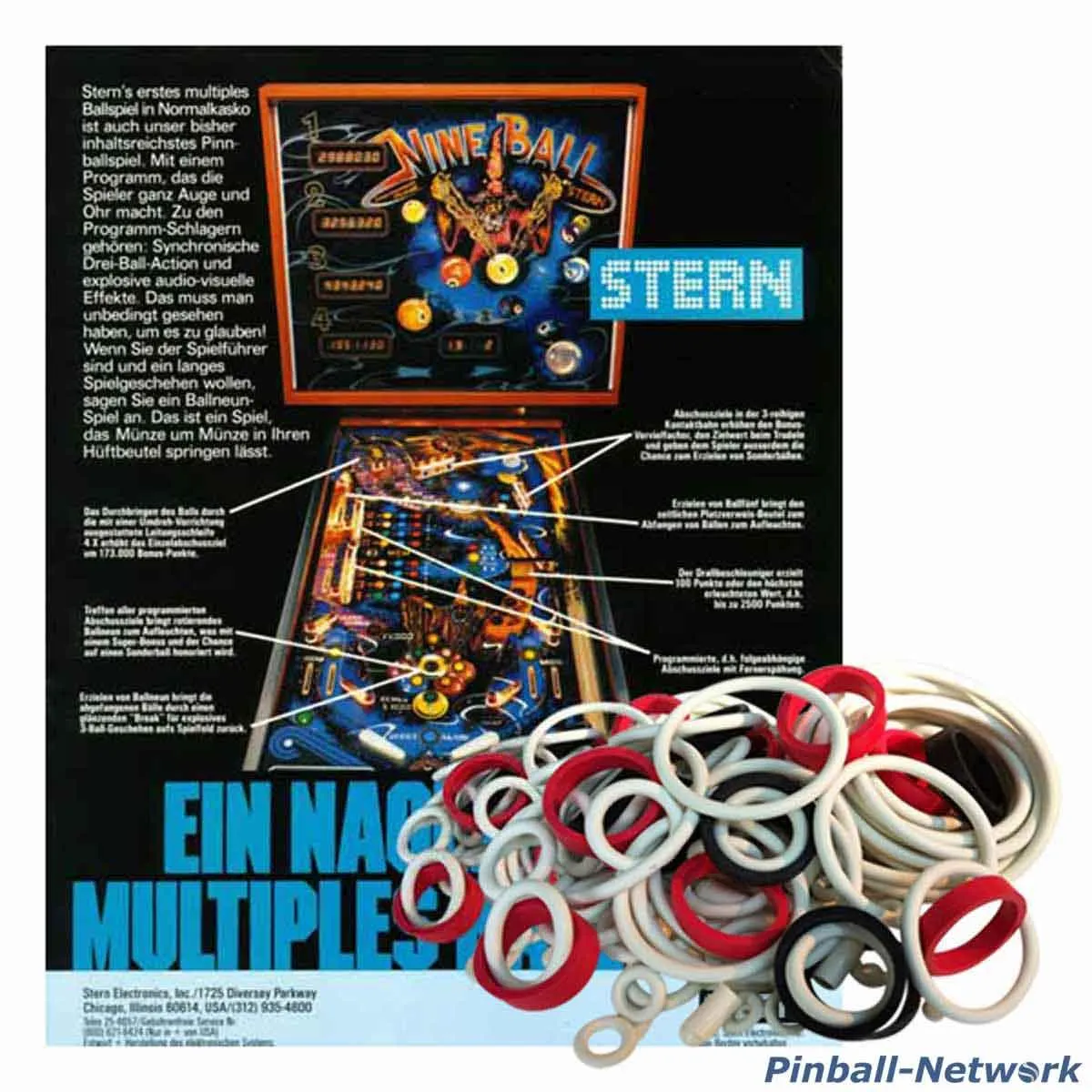 Nine Ball Gummisortiment