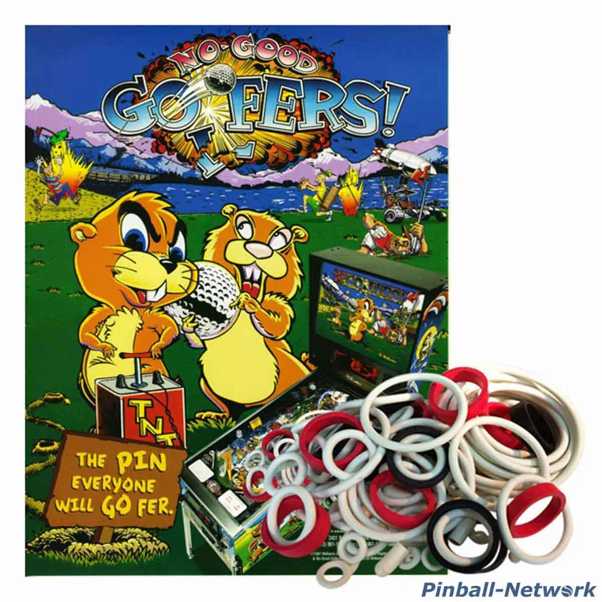 No Good Gofers Gummisortiment