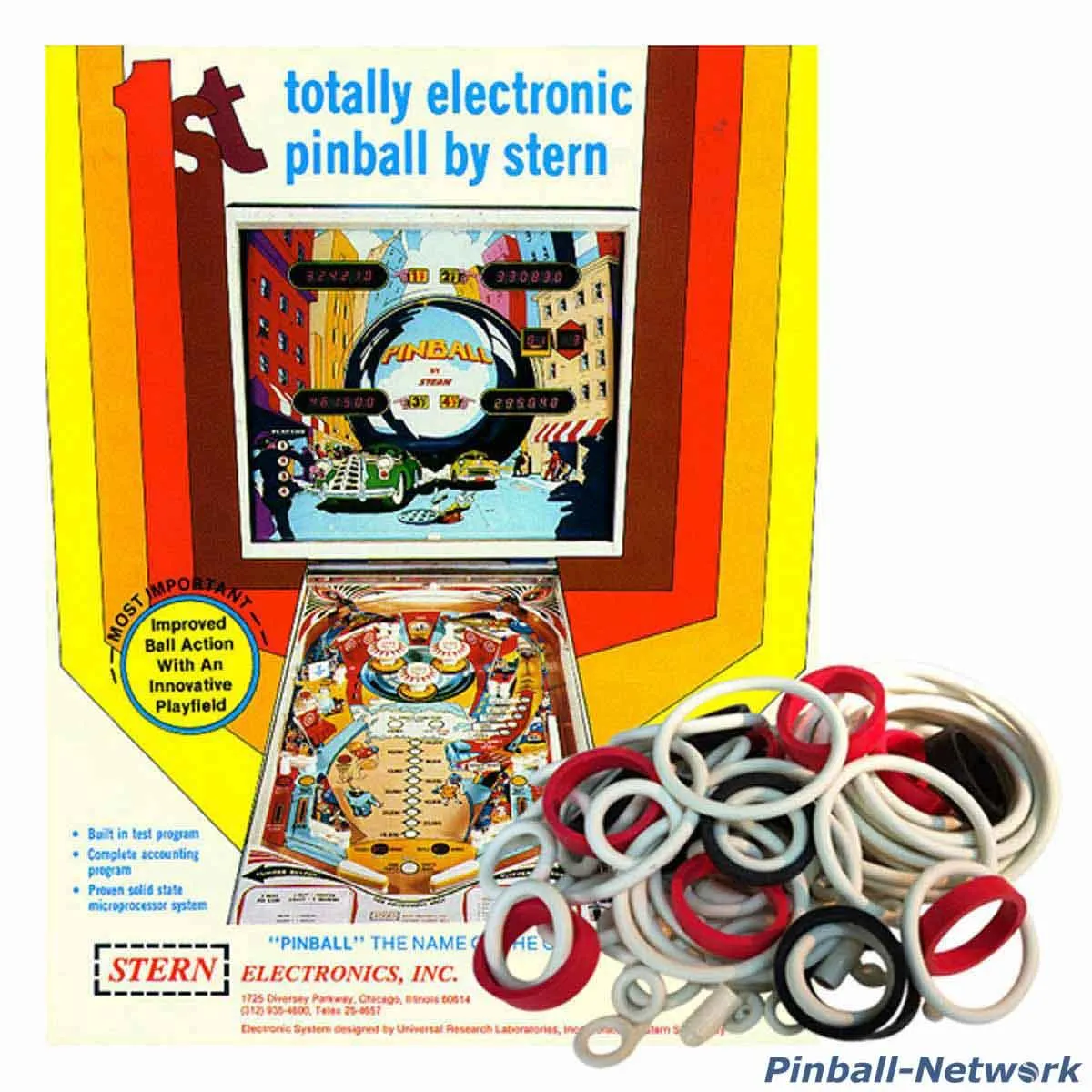 Pinball Gummisortiment