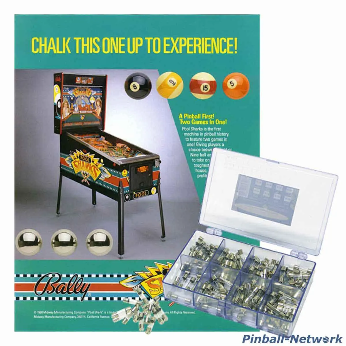 Pool Sharks Sicherungssortiment