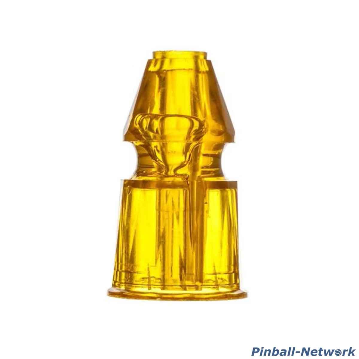 Post Faceted gelb, hoch