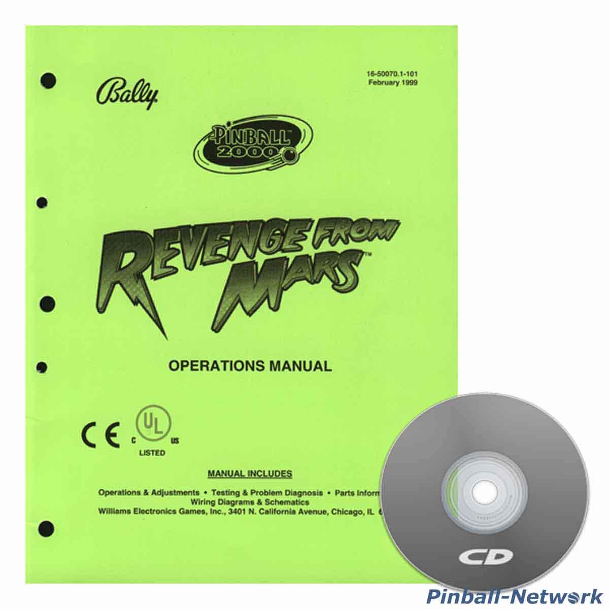 Revenge From Mars Operations Manual