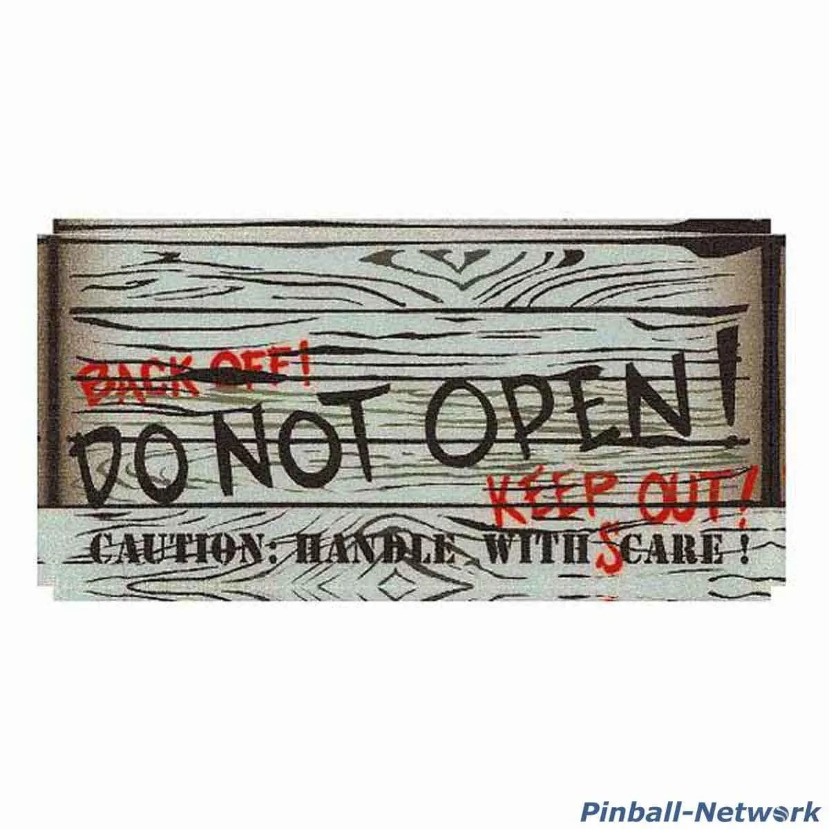 Scared Stiff Crate Door Decal