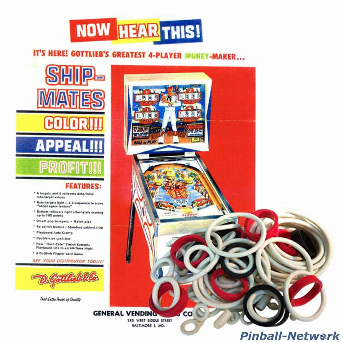 Ship-Mates Gummisortiment