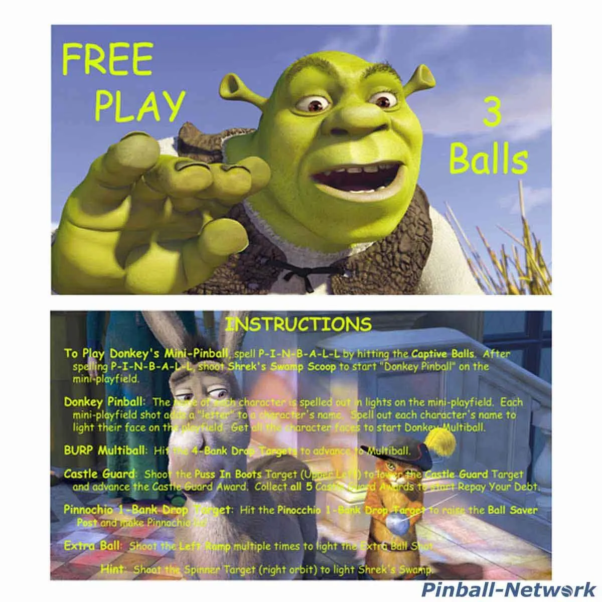 Shrek Custom Cards