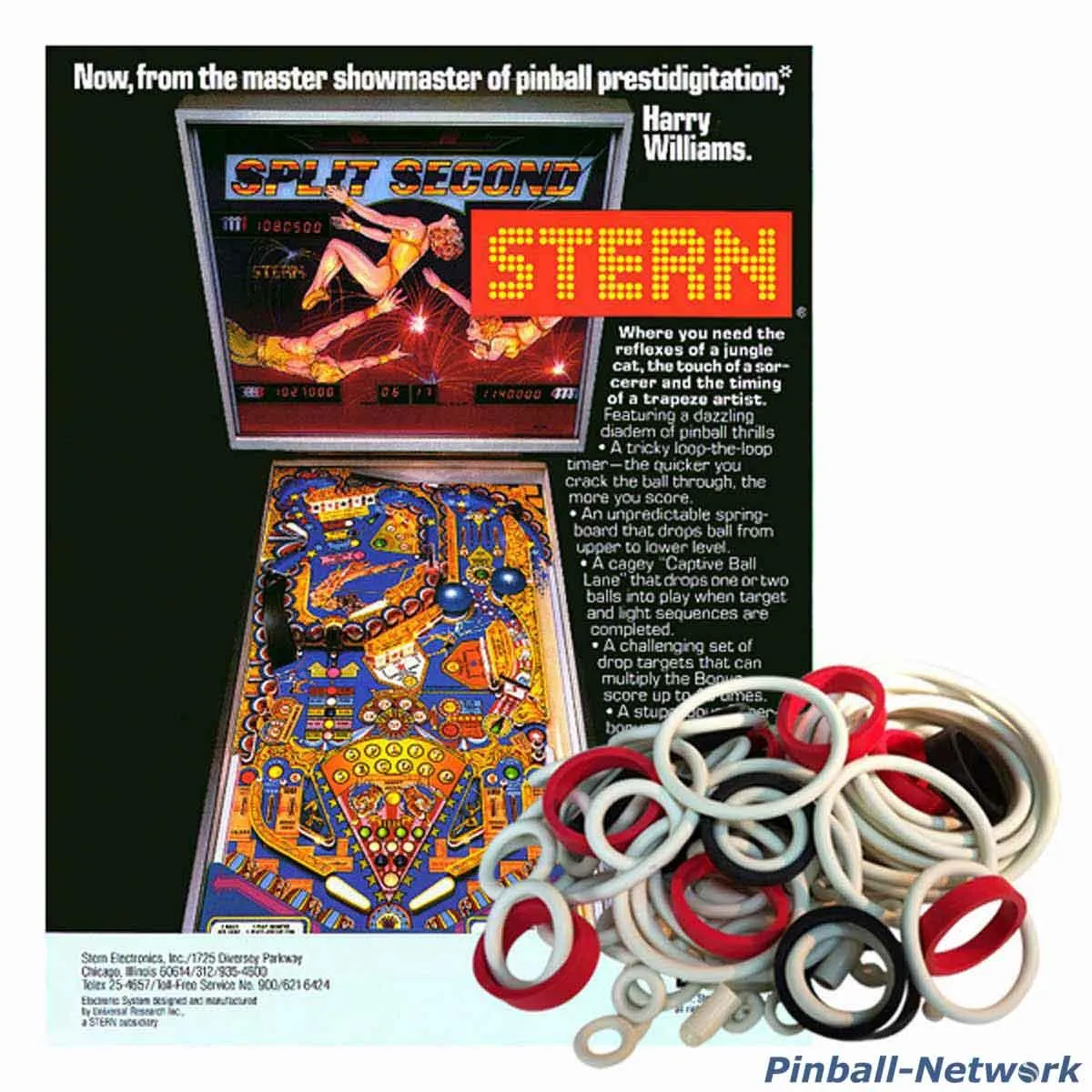 Split Second Gummisortiment