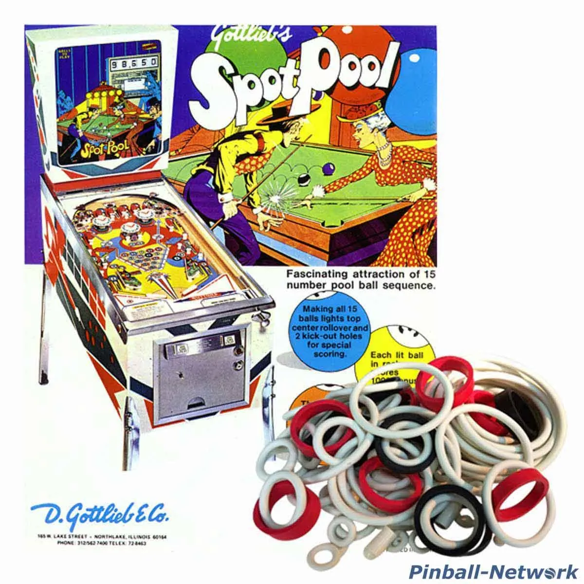 Spot Pool Gummisortiment