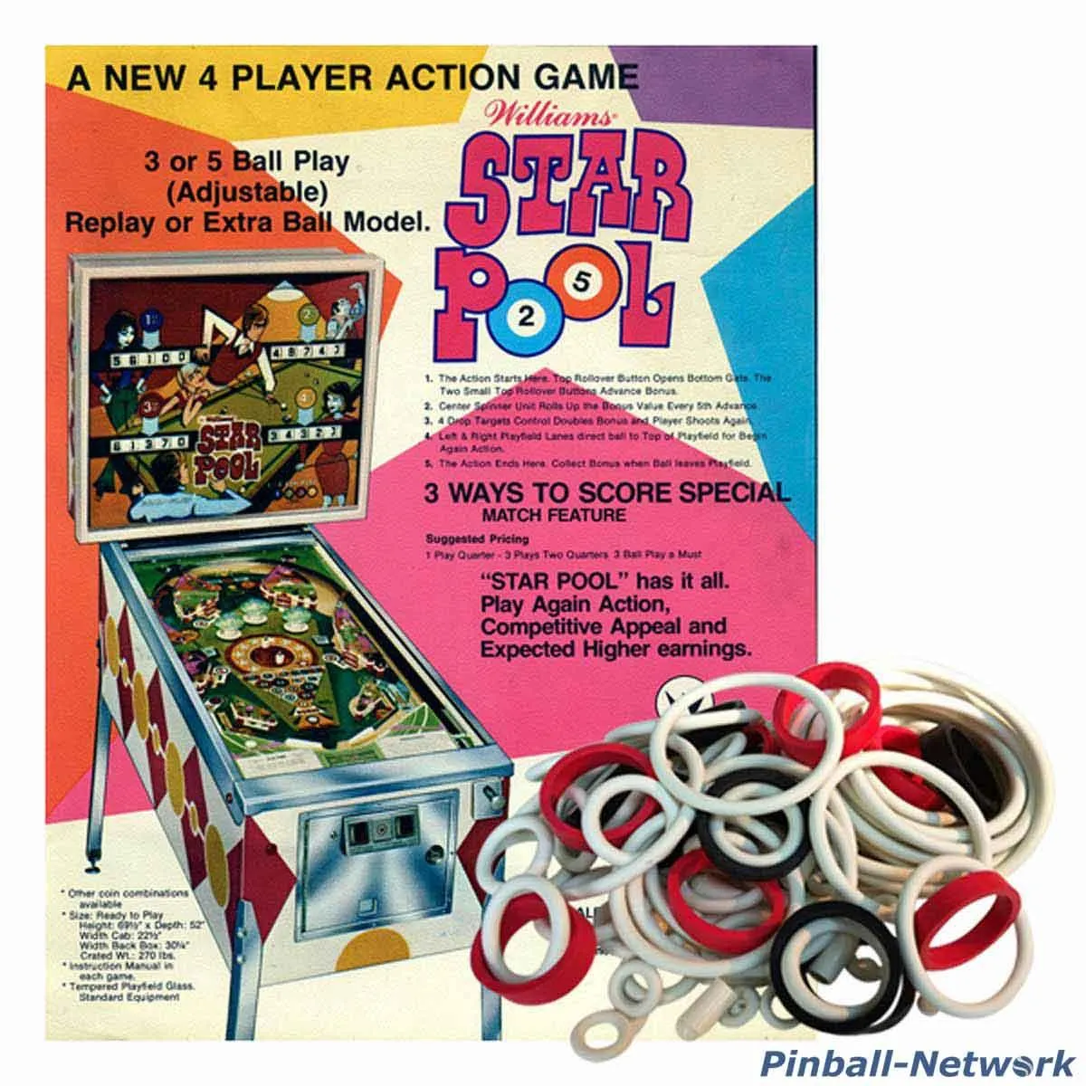 Star Pool Gummisortiment