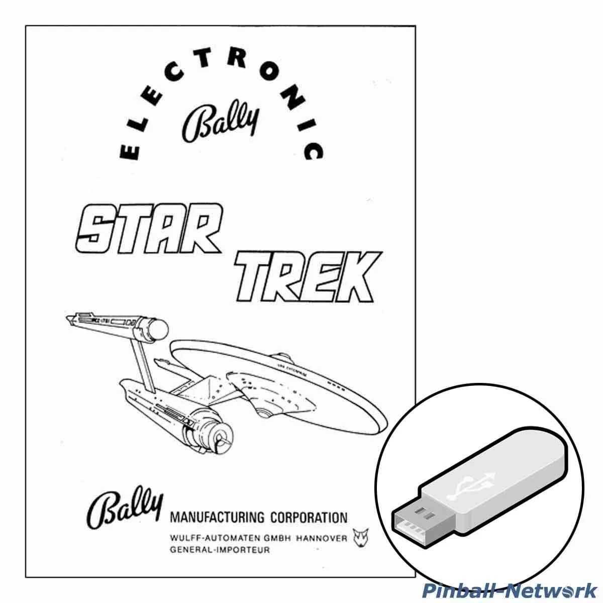 Star Trek Bally Handbuch