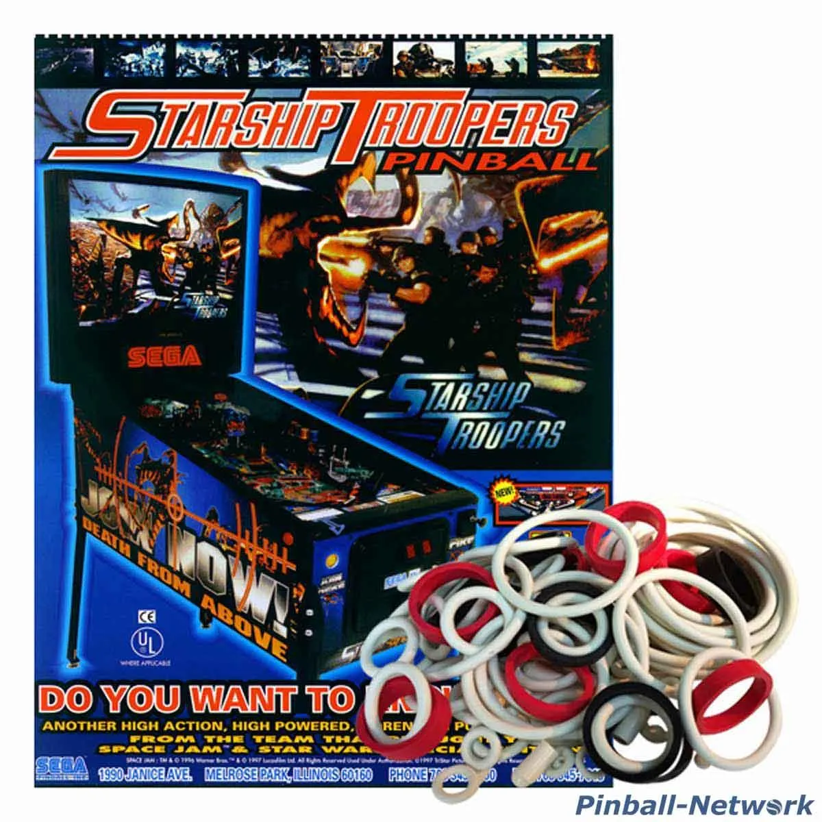 Starship Troopers Gummisortiment