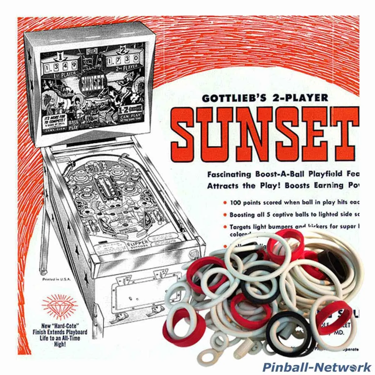 Sunset Gummisortiment