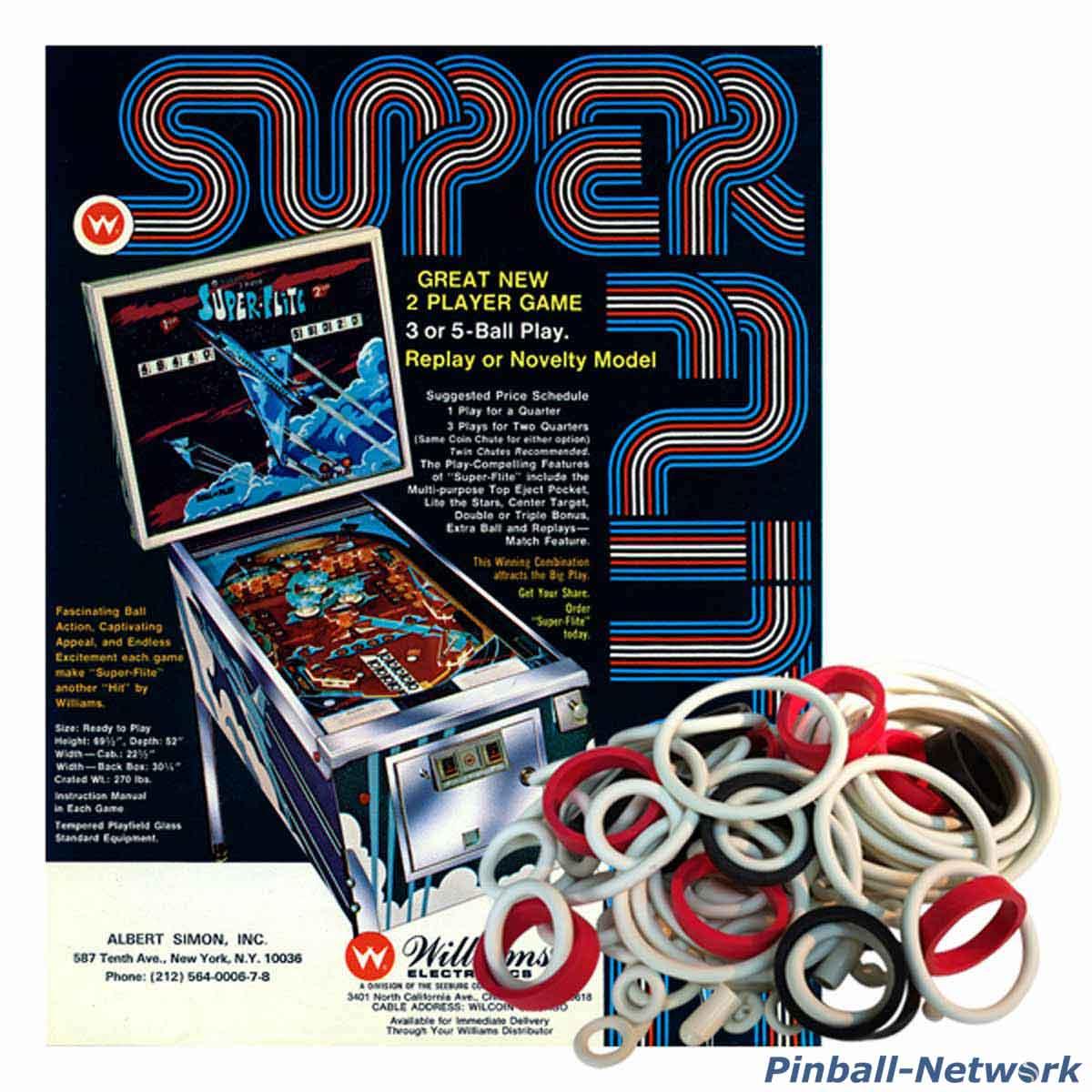 Super-Flite Gummisortiment