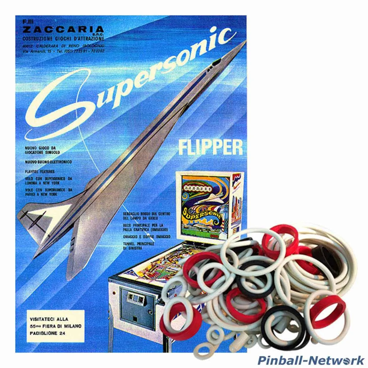 Supersonic Zaccaria Gummisortiment