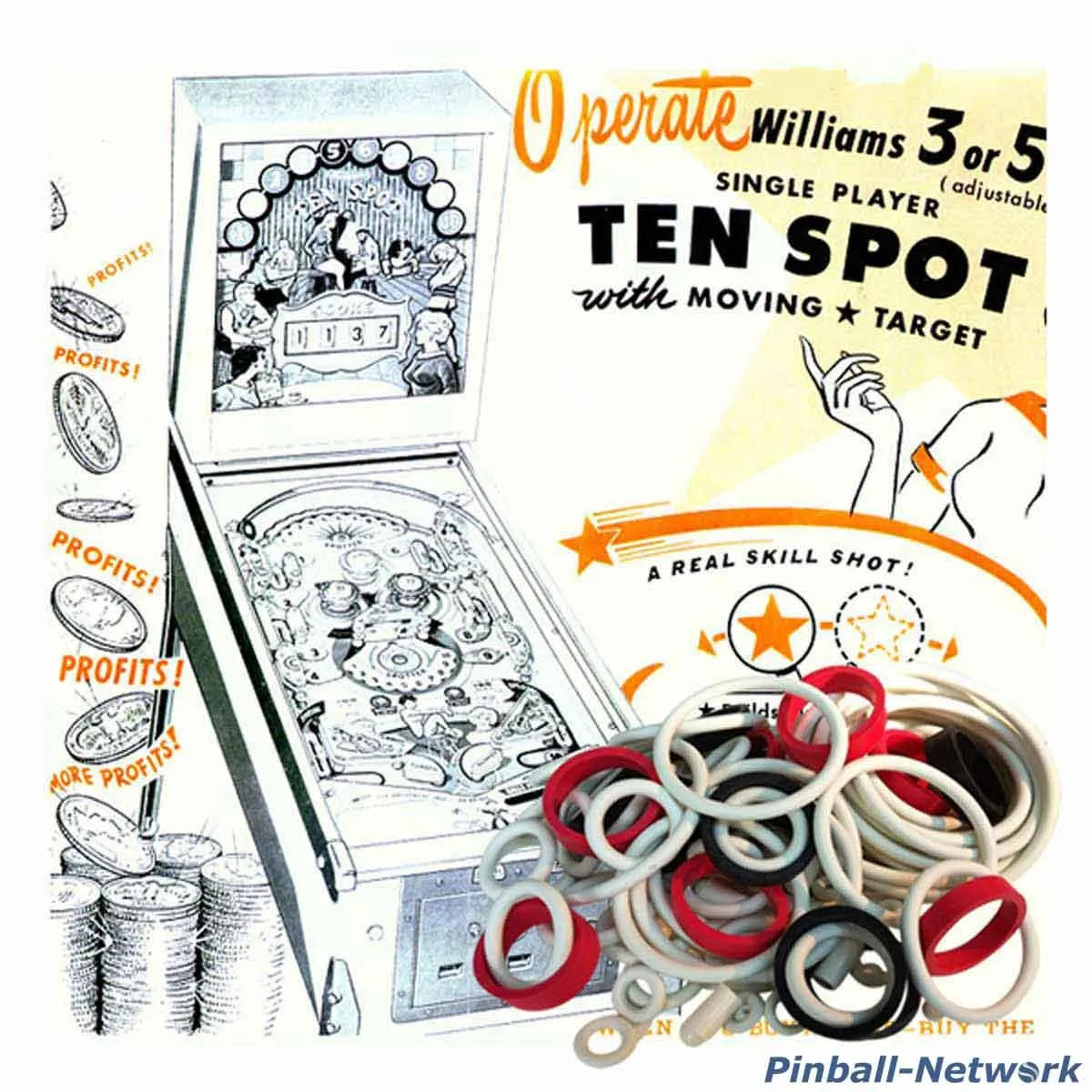 Ten Spot Gummisortiment