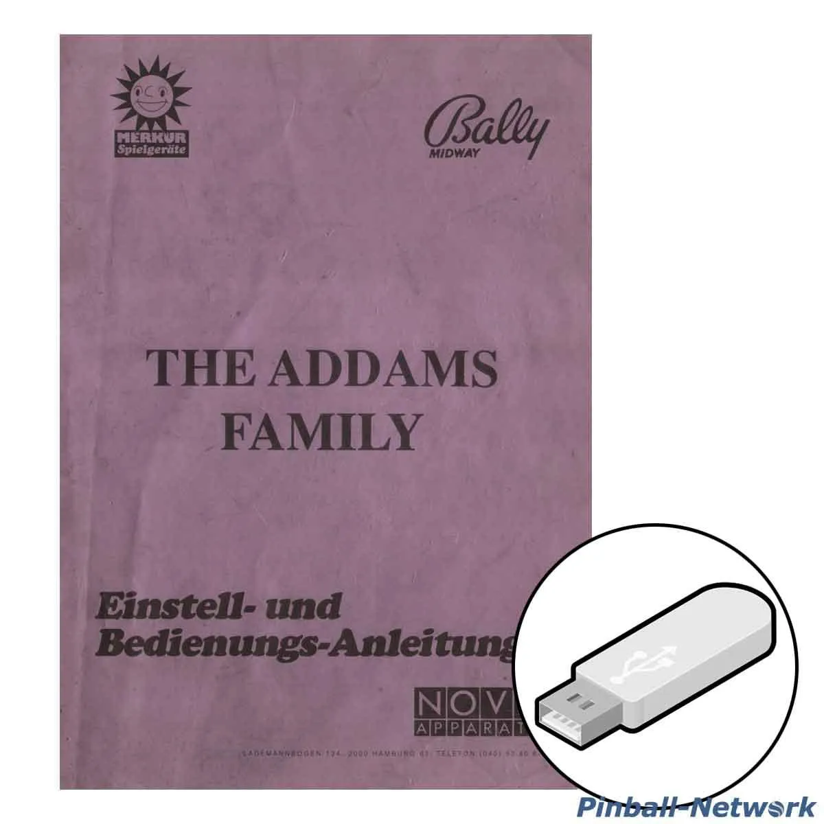 The Addams Family Einstell- und Bedienungs-Anleitung