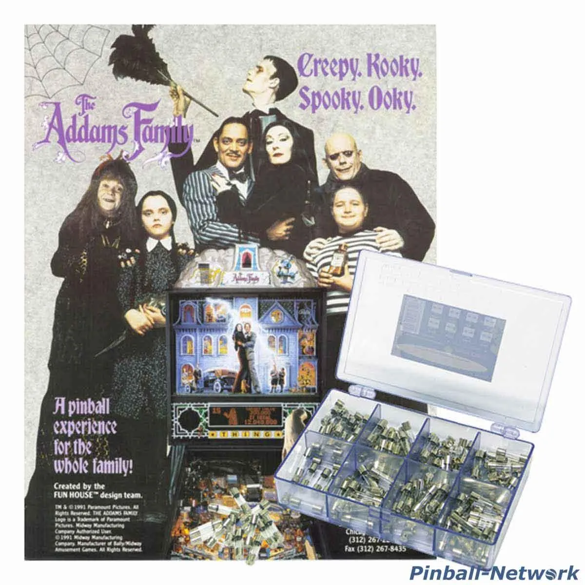 The Addams Family Sicherungssortiment