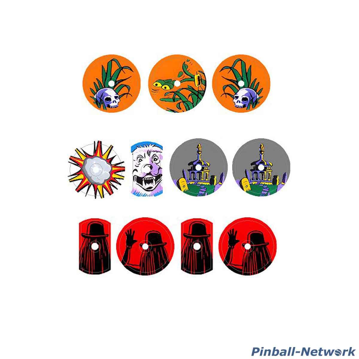 The Addams Family Target Decals