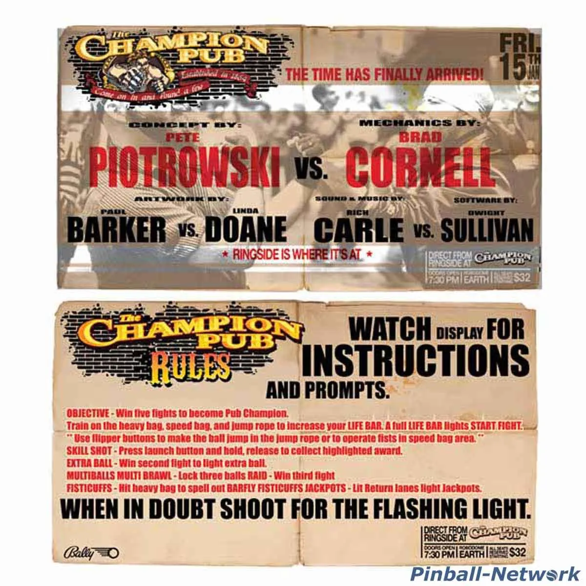 The Champion Pub Custom Cards