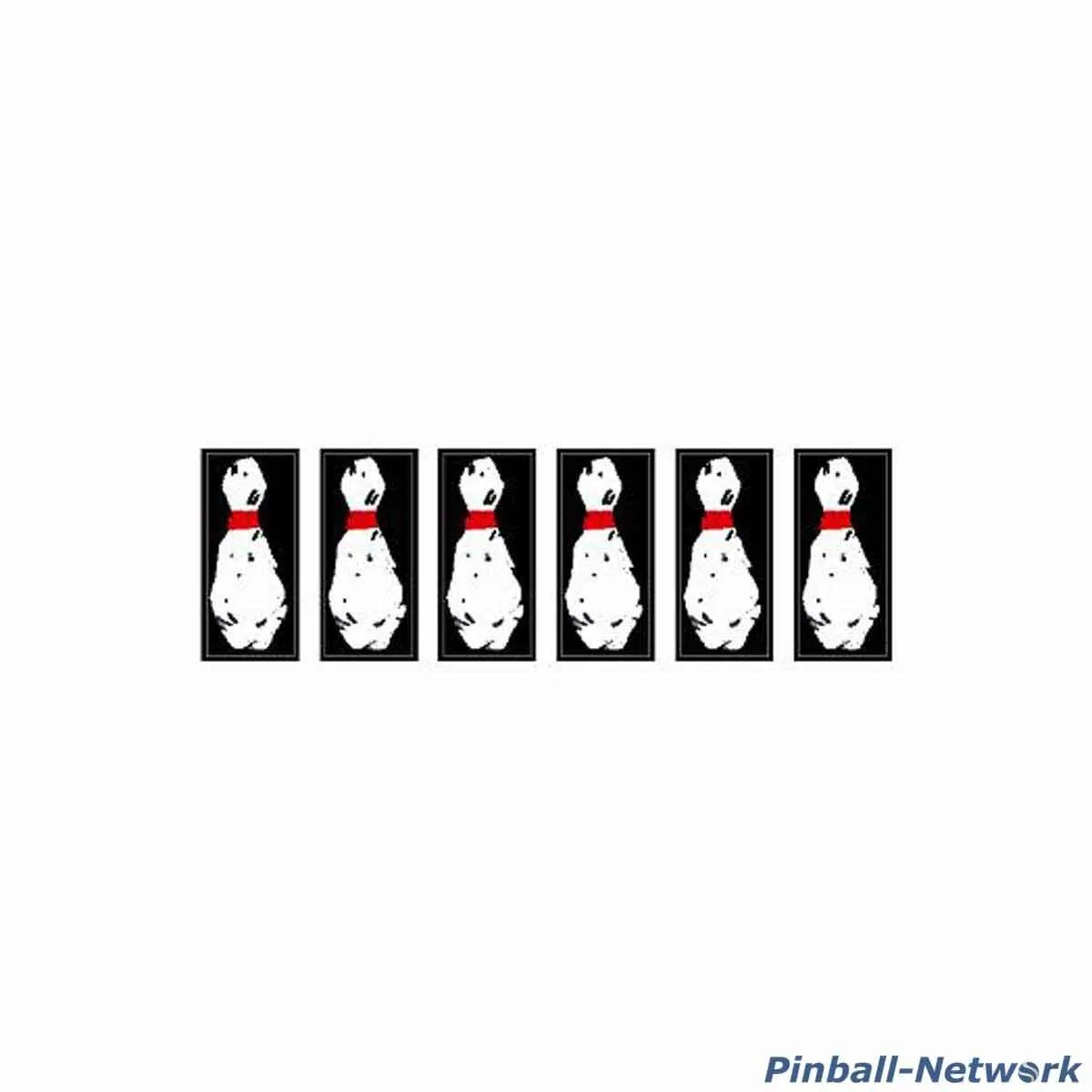 The Flintstones Bowling Target Decals