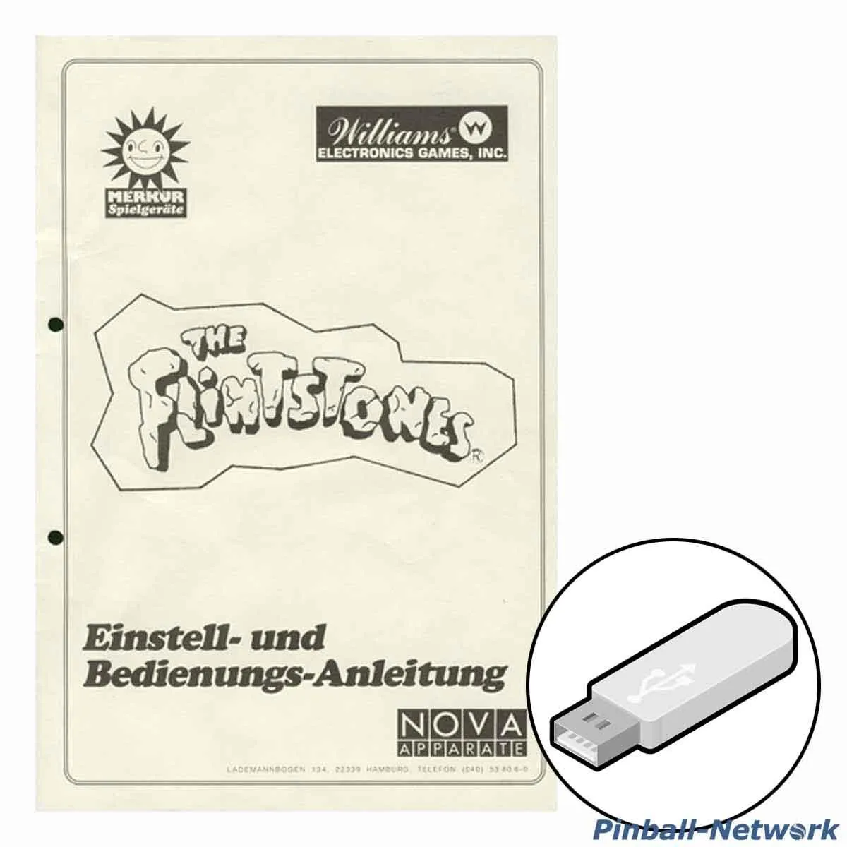 The Flintstones Einstell- und Bedienungs-Anleitung