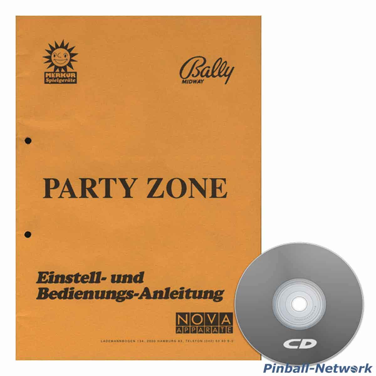 polet specificere Interconnect The Party Zone Einstell- und Bedienungs-Anleitung - www.flipperteile.de