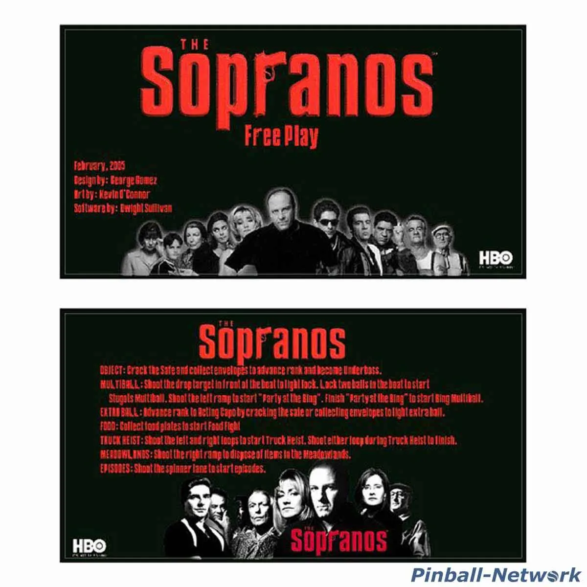 The Sopranos Custom Cards