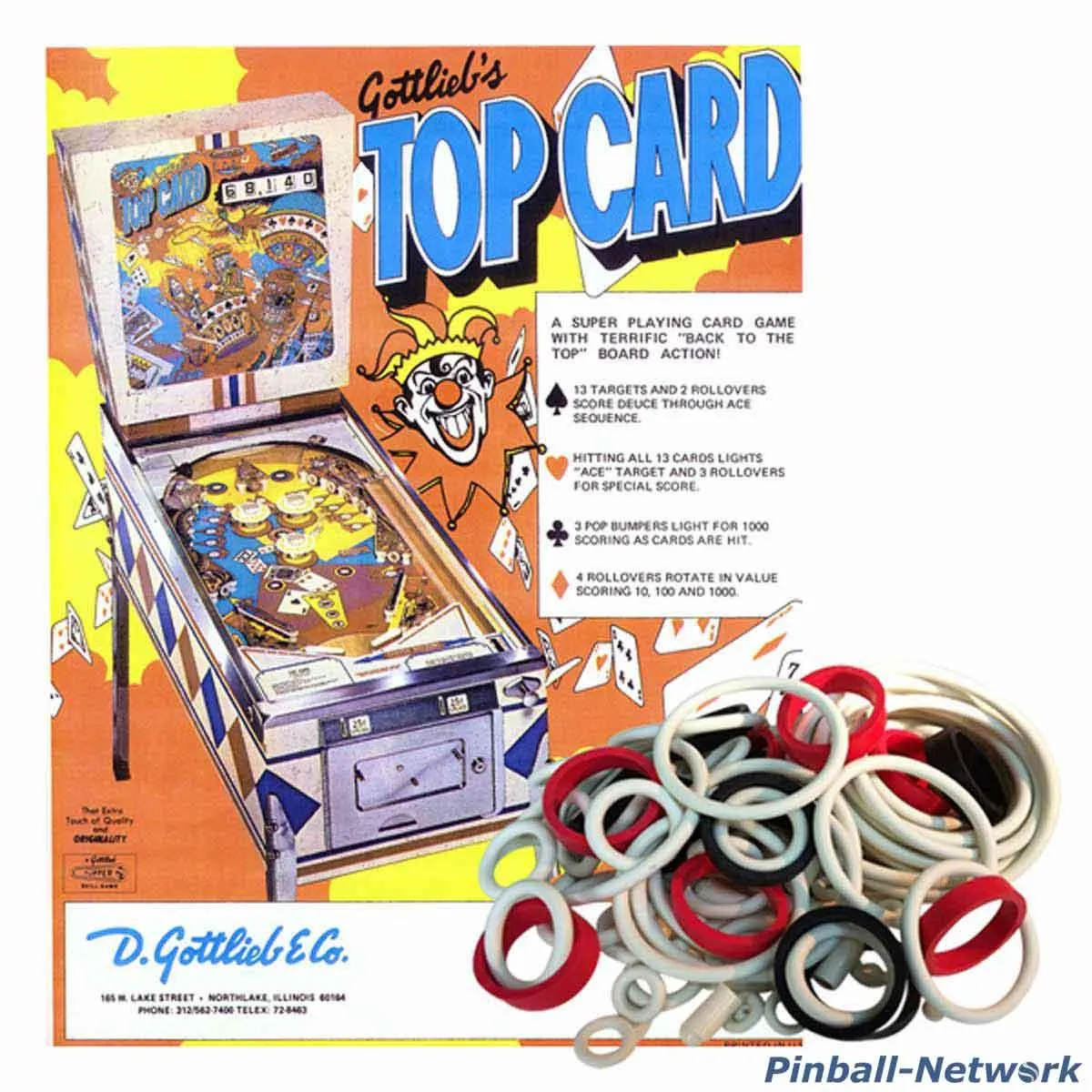 Top Card Gummisortiment
