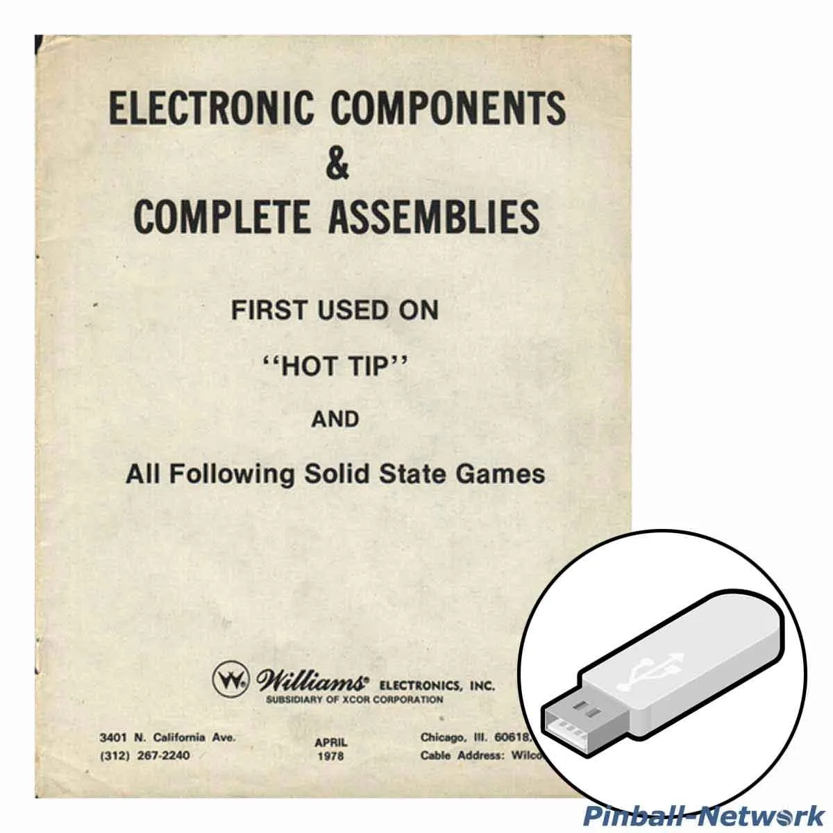 Williams Electronic Components & Complete Assemmblies