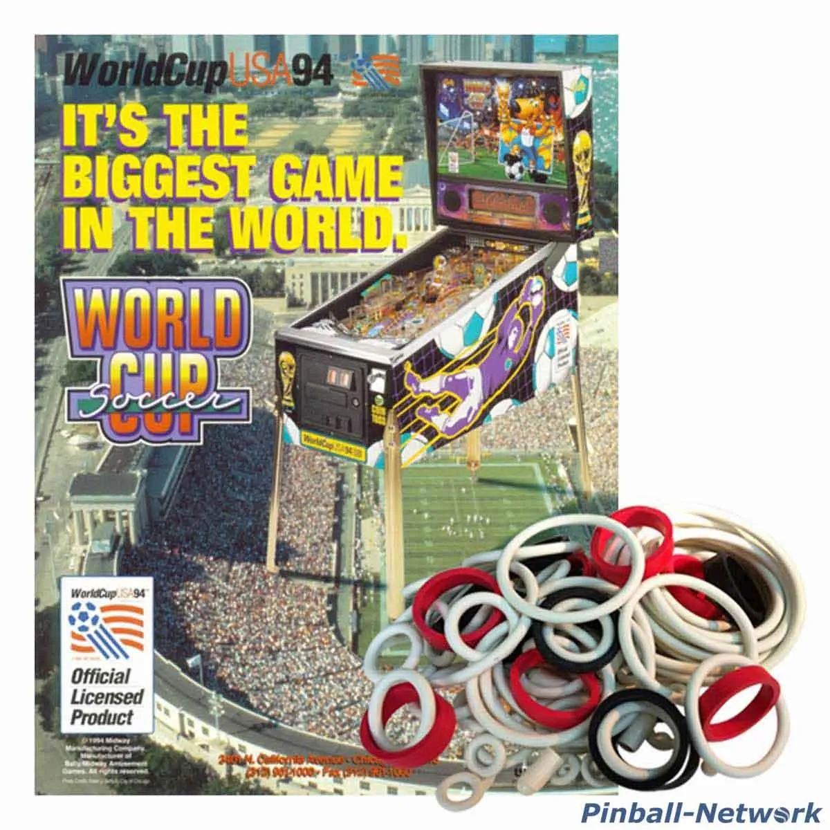 World Cup Soccer Gummisortiment