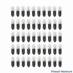 #47 Flipperlampe mit Bajonettsockel, 50er Pack