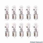 #86 Flipperlampe mit Glassockel, 10er Pack