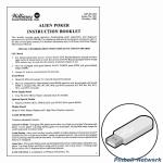 Alien Poker Instruction Booklet