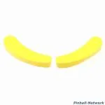 Banana Flipperfingergummi gelb, 2er Set