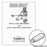 Big Shot Instruction Manual