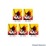 Defender Drop Target Decals