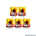 Defender Drop Target Decals