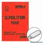 Demolition Man Einstell- und Bedienungs-Anleitung