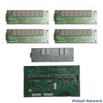 Display-Set 2x 7 stellig alphanumerisch + 2x 7 stellig + 1x 4 stellig numerisch