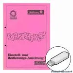 Earthshaker Einstell- und Bedienungs-Anleitung