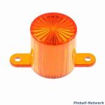 Flasher Dome Screw Cap, amber