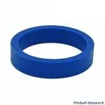 Flipperfingergummi Silikon blau, schmal