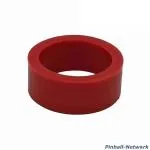 Flipperfingergummi Silikon rot, klein