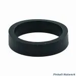 Flipperfingergummi schwarz, schmal